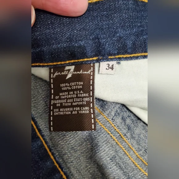 7 For All Mankind jeans Size 34 - Picture 6 of 8